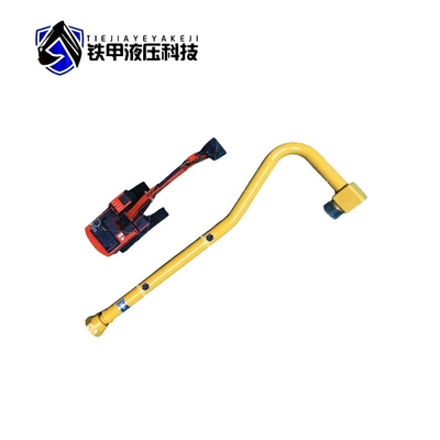 Travaux de construction PC60 Excavateur tuyau en fer pour système hydraulique Distributeur tuyau de rampe
