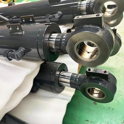 Cylindres hydrauliques pour excavateurs personnalisés Cylindres à piston d'huile en acier inoxydable Assemblage