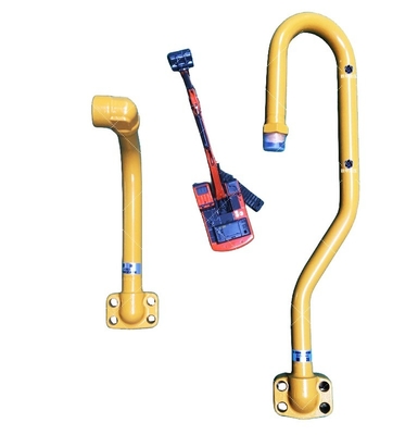 HD820 Excavateur cylindre d'huile hydraulique tuyau d'acier tubes tuyau cylindre de tuyau en réparation