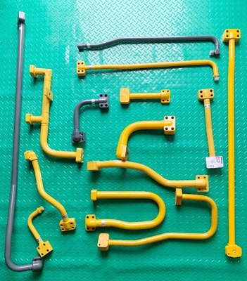Pipe d'entrée d'huile pour le distributeur de système hydraulique de la pelle Hyundai R210 R215