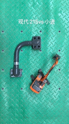 Travaux de construction Excavateur Pipe de fer Pour Hyundai R215VS Système hydraulique