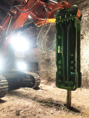 400 kg Excavateur de haut côté Boîte de type marteau de roche Casseurs hydrauliques pour travaux de démolition