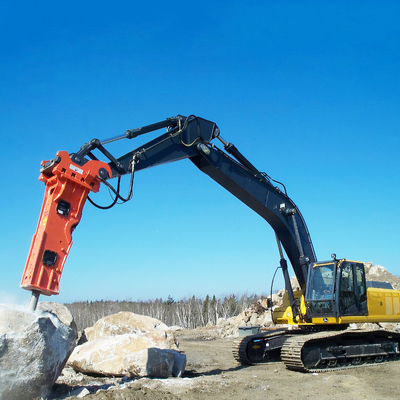 Excavateur 20CrMo Jack Hammer Hydraulique Casse-roche à marteaux avec longueur 1515
