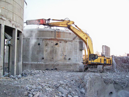 Construction 22 tonnes de broyeur d'excavatrice outils hydraulique broyeur de béton pour excavatrice