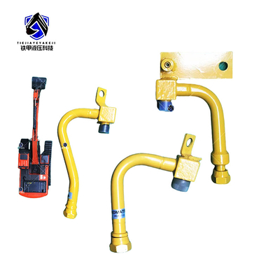 PC56 PC55MR-2 Excavateurs tuyaux de fer dans les travaux de construction