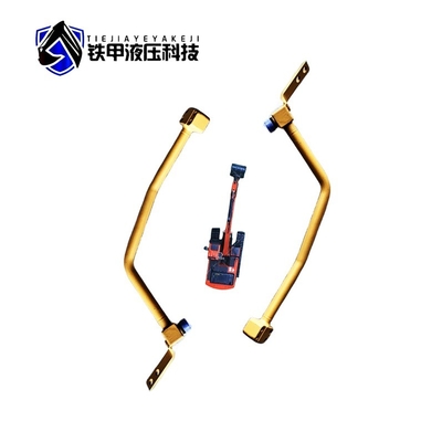 PC120 PC130 distributeur de système hydraulique tuyau à décharge tuyau d'entrée d'huile excavateur tuyau de fer