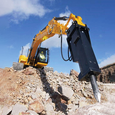 Excavateur minier hydraulique de 20 tonnes marteau de concassage pour les applications minières personnalisables