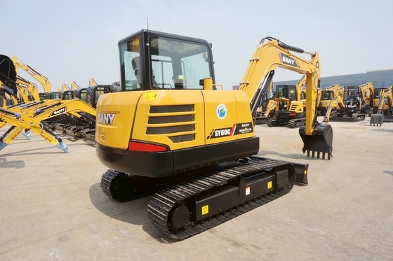 SY55 SY60 Excavateur Distributeur de tuyaux en fer Tubes à seau Pour les ateliers de réparation de machines