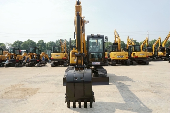 Pipe de fer Dongyang SY75 Sany Excavator Système hydraulique distributeur Bucket Hard Pipe