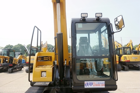 Pipe de fer Dongyang SY75 Sany Excavator Système hydraulique distributeur Bucket Hard Pipe