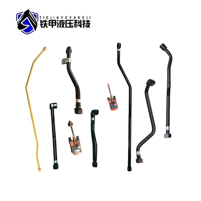 Pipe de fer Dongyang SY75 Sany Excavator Système hydraulique distributeur Bucket Hard Pipe