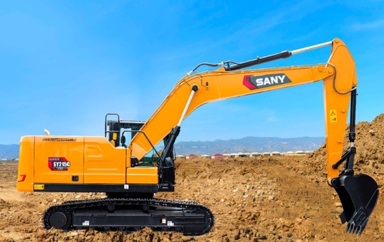 SY215 Distributeur de système hydraulique tuyau à godet et tuyau de retour pour excavateur tuyau en fer style coude