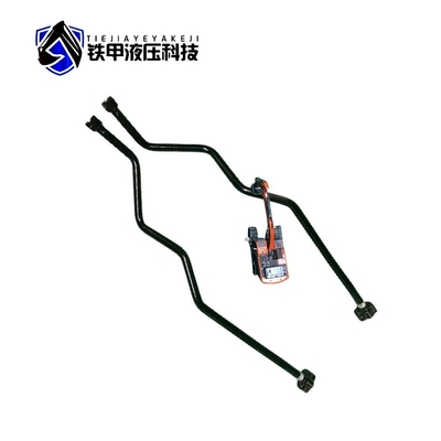 SY135 Pipe de fer pour excavatrice avec système hydraulique distributeur