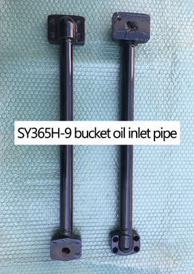 SY365 Distributeur de système hydraulique pour excavatrice tuyau à bras moyen et tuyau de retour du produit pétrolier