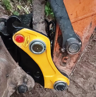 Accrochage rapide mécanique manuel pour accouplement rapide Kubota