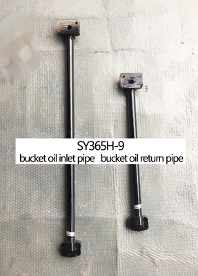 SY365 Distributeur de système hydraulique pour excavatrice tuyau à bras moyen et tuyau de retour du produit pétrolier