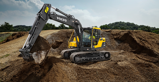 VOLVO EC120 pièces détachées de la pelle en acier